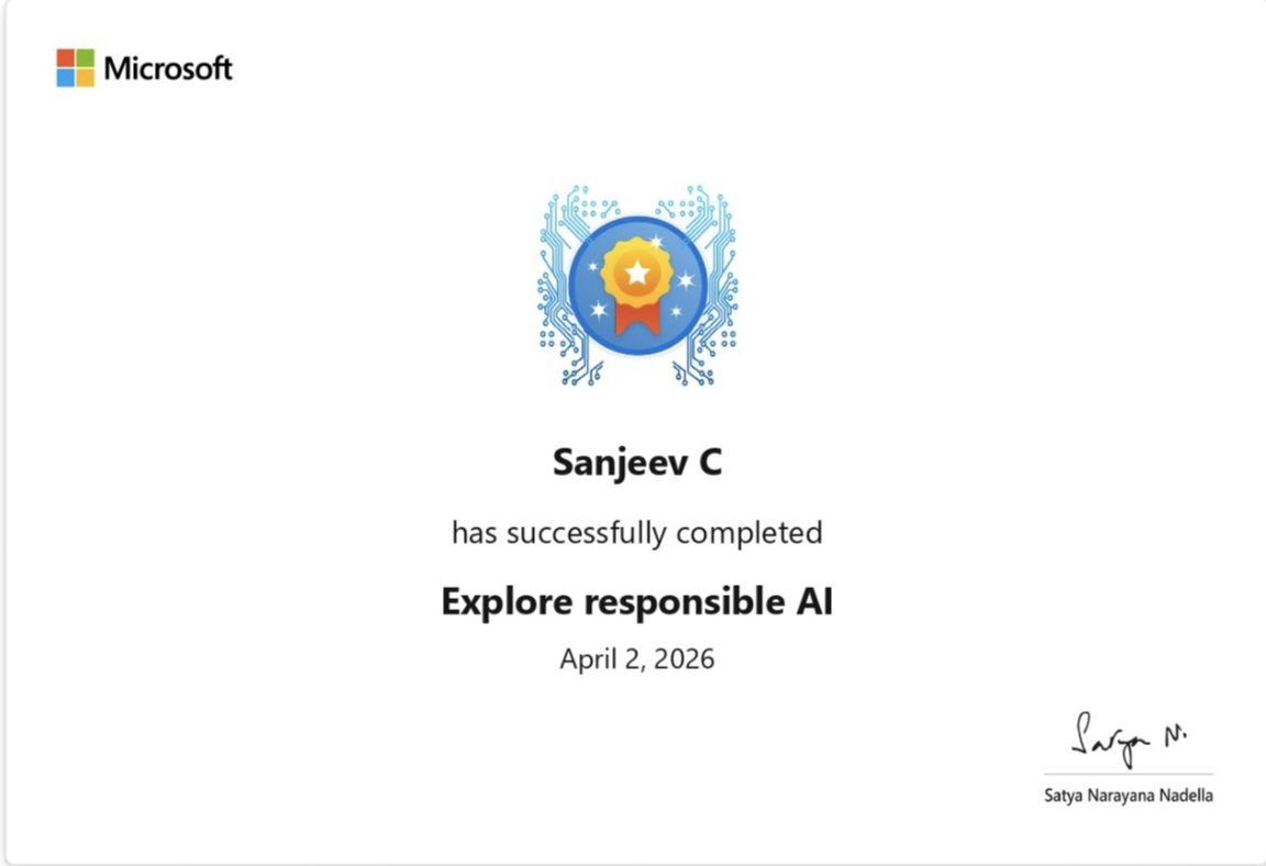 Eduonix Certificate